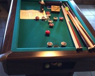 Bumper Pool Table