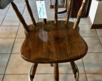 3 of these Swivel Bar Height Bar Stools