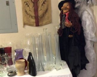 Vases, Vases, and more Vases!  And witches