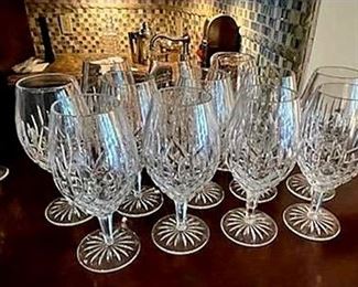 Waterford crystal water goblets