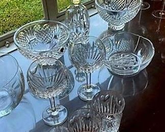 Waterford and other crystal
