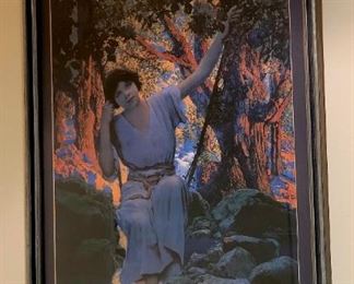 Maxfield Parrish large print "Dreamlight"