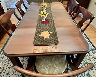 Canadel Dining Room Table and 6 Chairs from Walter E. Smithe