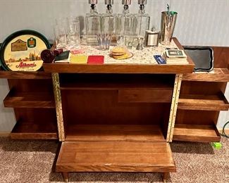 Very Cool Vintage MCM Bar Cart