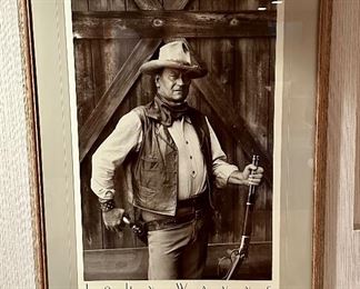 The "Duke" John Wayne Print