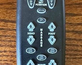 Remote Control for Adjustable Bed made by Legett and Platt.