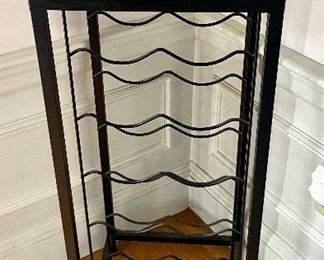 Wrought Iron Wine Rack