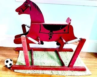 "The Wonder Horse" Vintage Child's Rocker