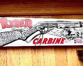 Red Ryder Daisy BB Gun (new in box).
Careful, you’ll shoot your eye out, kid!
