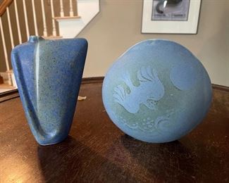 Hand thrown vases