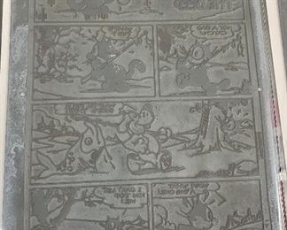 Felix the Cat Comic Book Print Plate