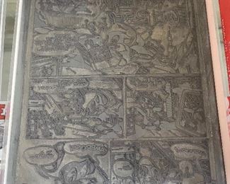 Walt Disney Ambrose Comic Book Print Plate