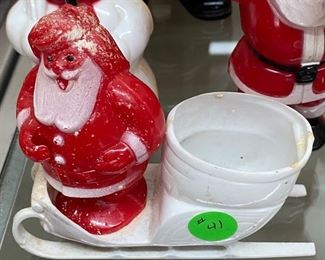 Vintage Santa with Sleigh