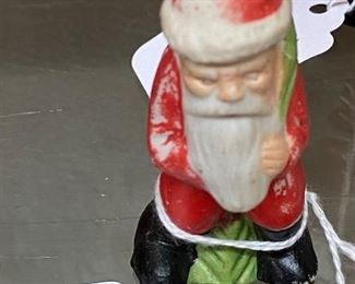 Old Bisque Santa Figure