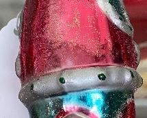 Glass Spaceship Ornament