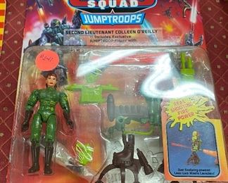 Playmates Exo Squad Jumptroops Colleen O'Reilly Figure on Card