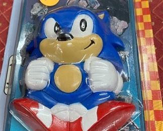 Sega Somic Hedgehog Figure on Card