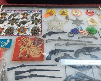Flat of Western Collectibles