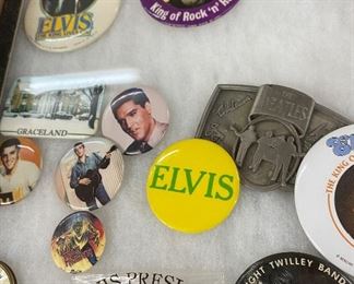 Elvis Presley Pinbacks