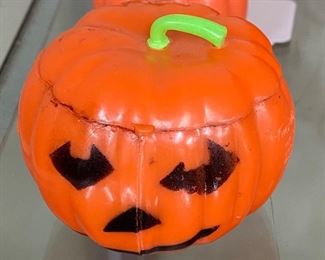Small Vintage Halloween Pumpkin