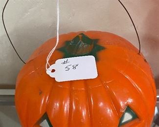 Old Halloween Pumpkin Bucket