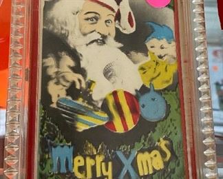 Vintage Plastic Christmas Hangar