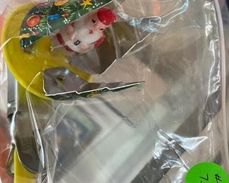 Vintage Santa Claus Christmas Spinner