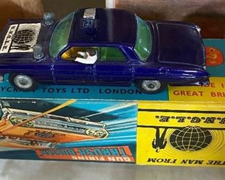 Corgi Man from Uncle Car Thrush-Buster in Original Box with Flasher Ring