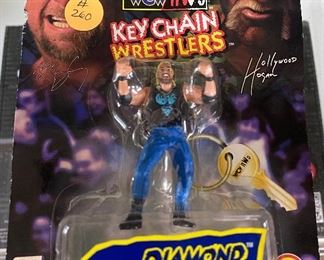 WCW Keychain Wrestlers "Diamond Dallas Page" on Card