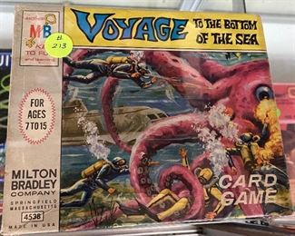 Milton Bradley Voyage to the Bottom of the Sea Card Game