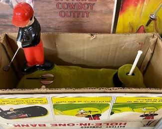 Battery Powered Hole-in-One Bank in Box