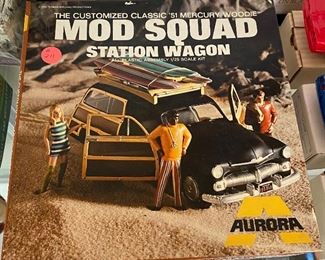 Aurora Mod Squad Station Wagon Model Kit