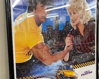Rhinestone Movie Poster (Dolly Parton, Sylvester Stallone)