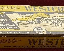 Marx Roy Rogers Western Town in Box