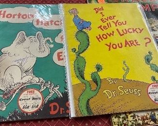 Dr Seuss Promo Comics