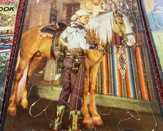 Whitman Roy Rogers Tray Puzzle