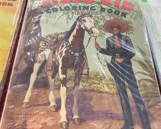Cisco Kid Coloring Book