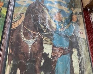 Gene Autry Tray Puzzle