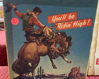 Vintage Acme Cowboy Boots Box Only