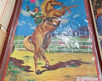 Annie Oakley Tray Puzzle