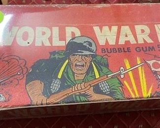 World War II Philadelphia Bubble Gum Display Box