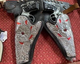 Nice Kit Carson Double Holster Set (Working Guns)