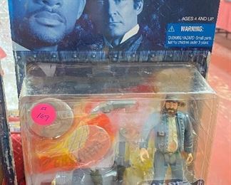 Wild Wild West General McGrath Figure on Card