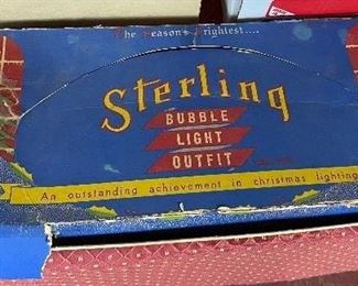 Sterling Bubble Light Set