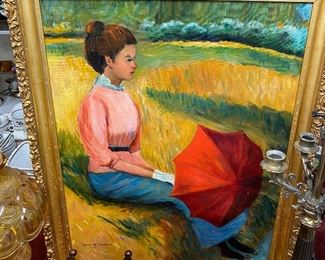 Female Themed Oil Paintings