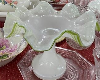 Opalescent Glass Bowl