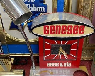 Vintage Genesee Beer Clock