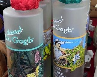 Vincent Van Gogh Liquor Bottles