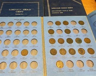 Indian Head and Wheat Pennies