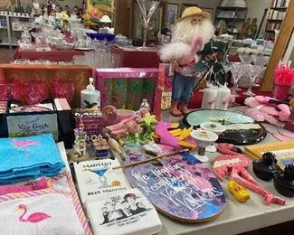 Lots of Pink Flamingo Items